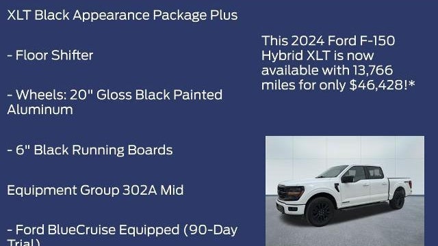 2024 Ford F-150 XLT