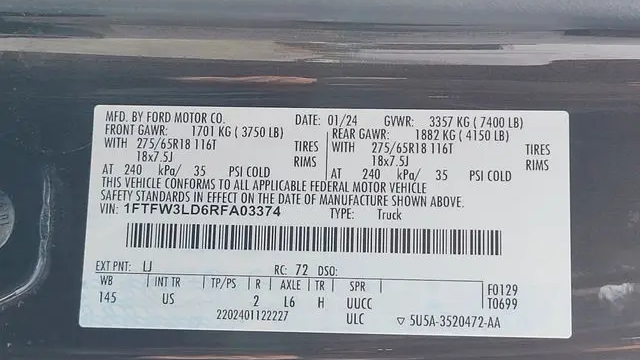 2024 Ford F-150 XLT