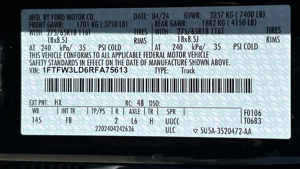 2024 Ford F-150 XLT