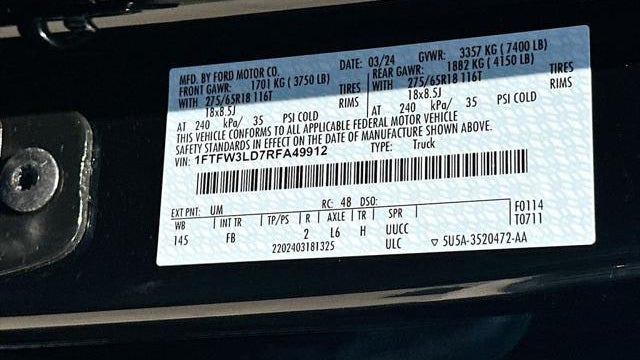 2024 Ford F-150 XLT