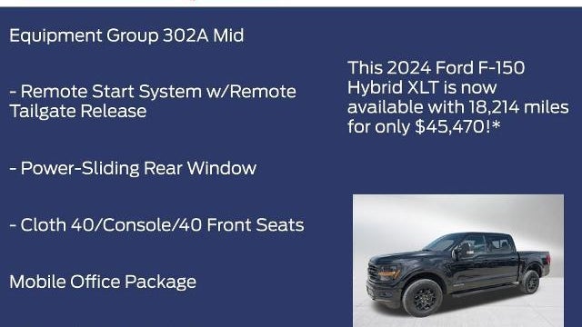 2024 Ford F-150 XLT