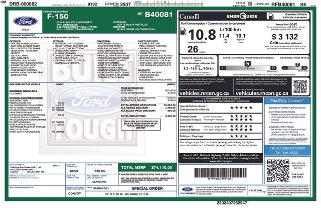 2024 Ford F-150 - $39,968