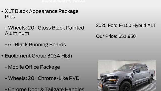 2025 Ford F-150 XLT