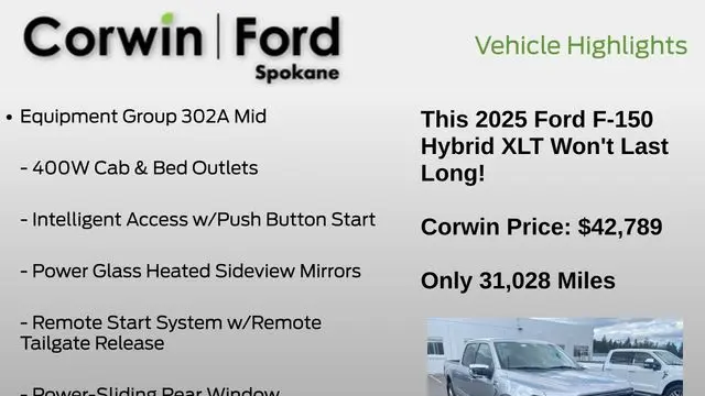 2025 Ford F-150 XLT