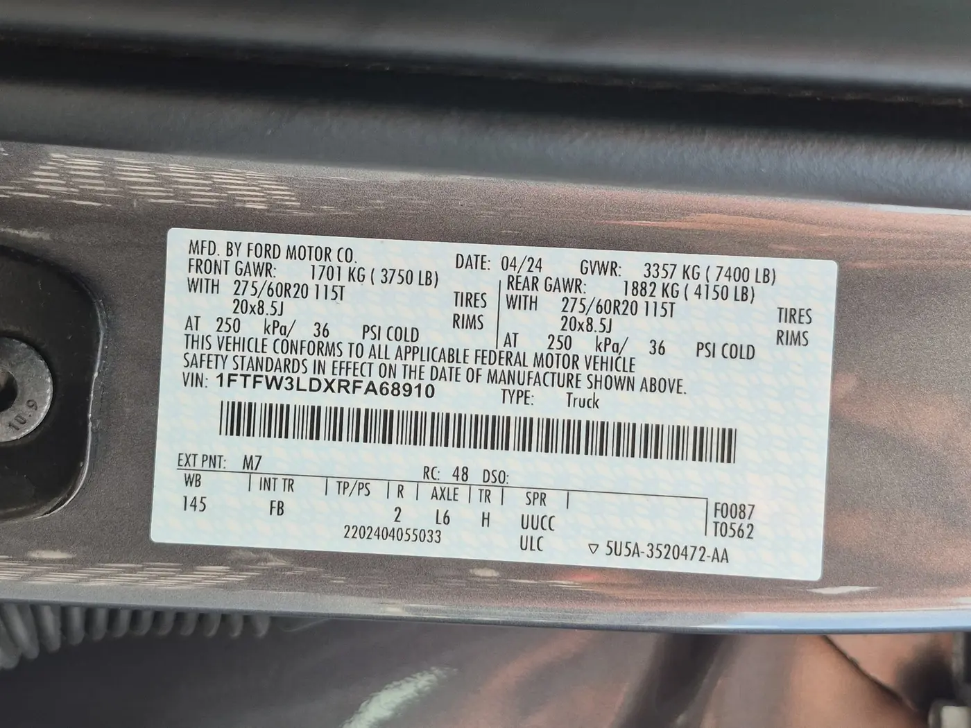 2024 Ford F-150 - $42,995