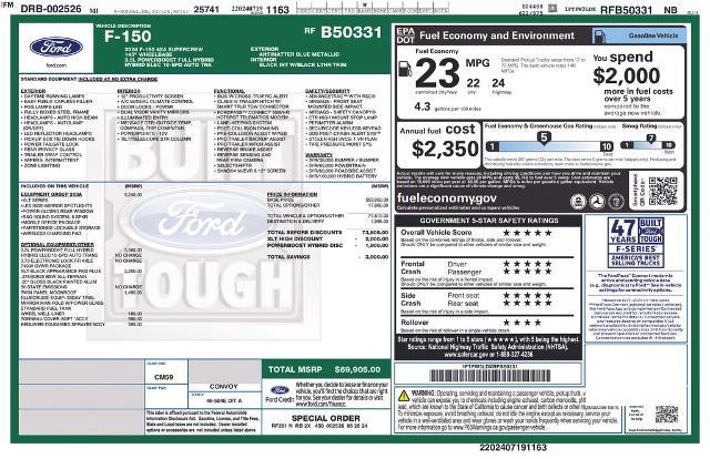 2024 Ford F-150 - $52,900