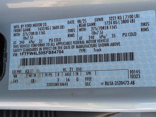 2025 Ford F-150 - $63,495