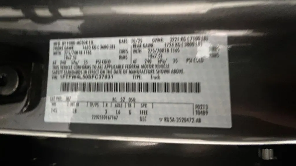 2025 Ford F-150 Tremor