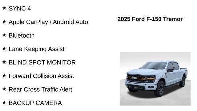 2025 Ford F-150 Tremor
