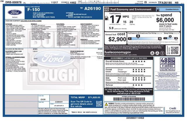 2026 Ford F-150 - $64,900