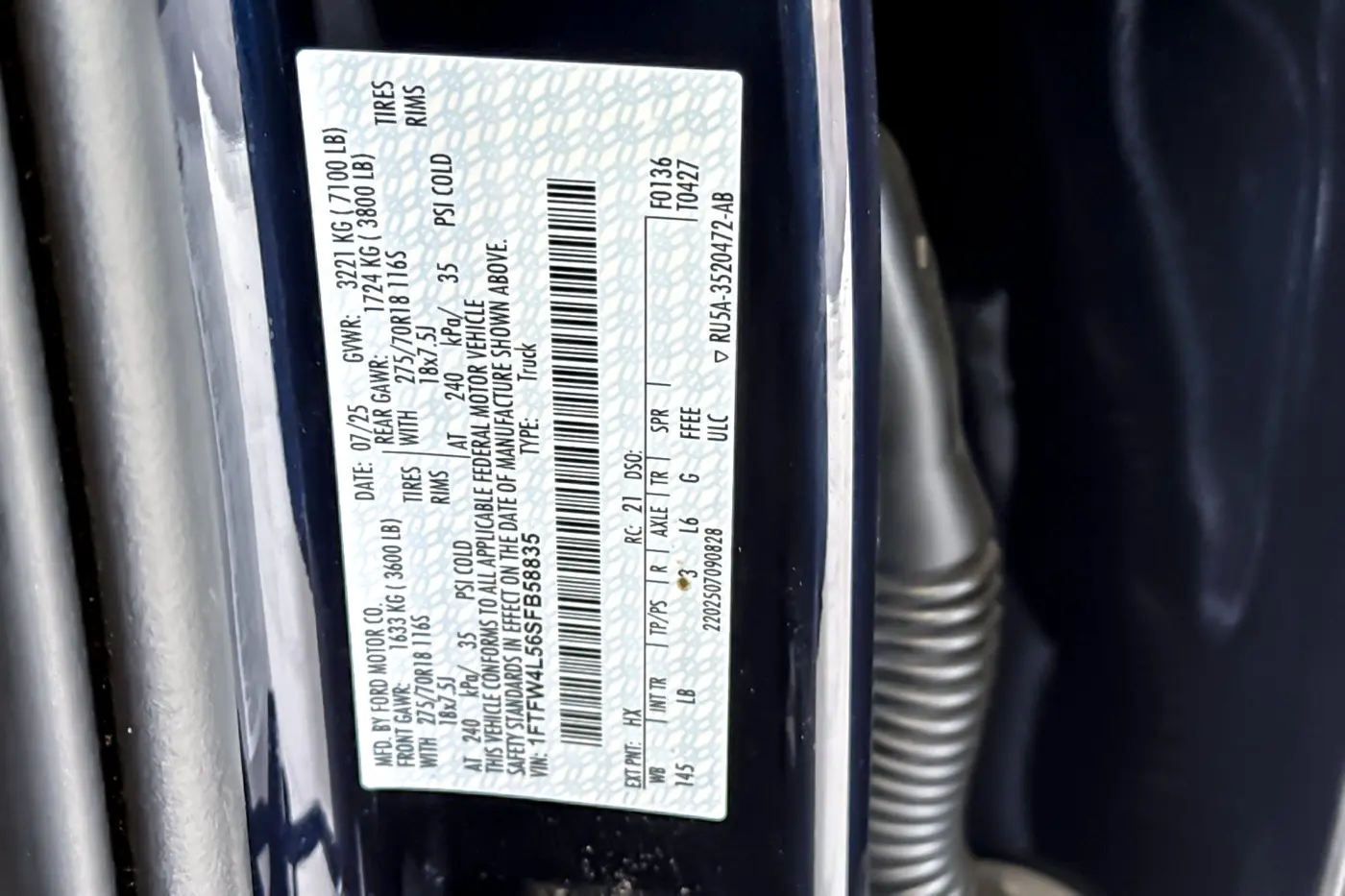 2025 Ford F-150 - $66,271