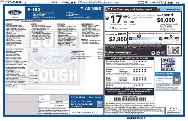 2026 Ford F-150 - $66,497