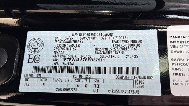 2025 Ford F-150 Tremor