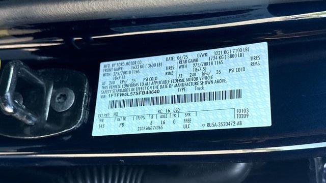 2025 Ford F-150 Tremor