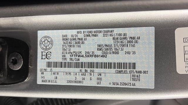 2024 Ford F-150 Tremor