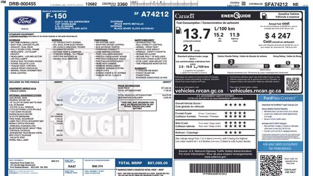2025 Ford F-150 Tremor