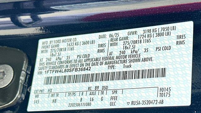 2025 Ford F-150 Tremor