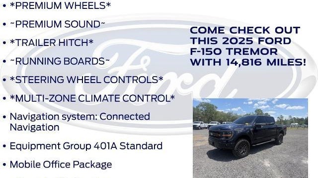2025 Ford F-150 Tremor