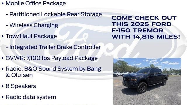 2025 Ford F-150 Tremor