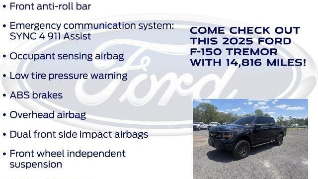 2025 Ford F-150 Tremor