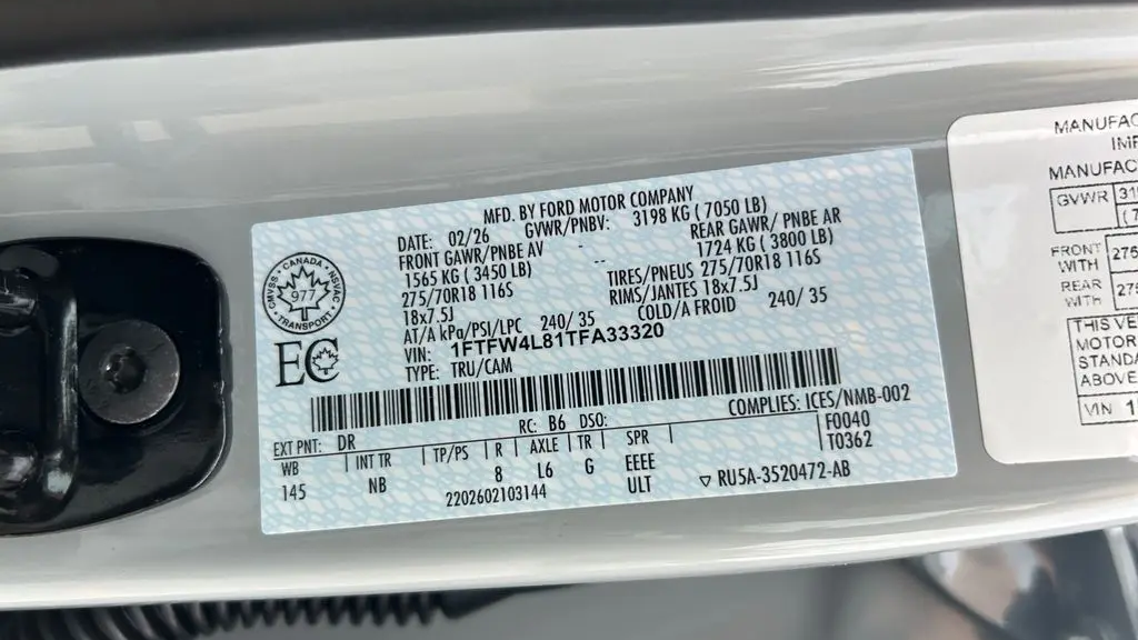2026 Ford F-150 Tremor