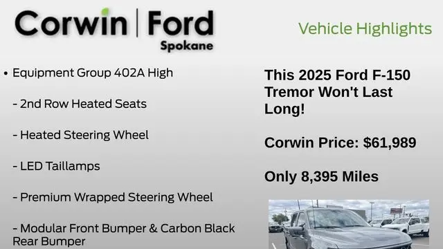 2025 Ford F-150 Tremor