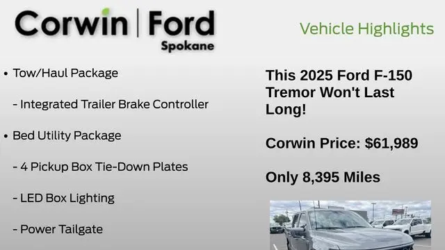 2025 Ford F-150 Tremor