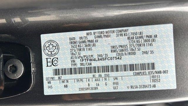 2025 Ford F-150 Tremor