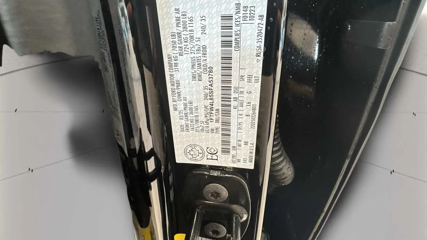 2025 Ford F-150 Tremor