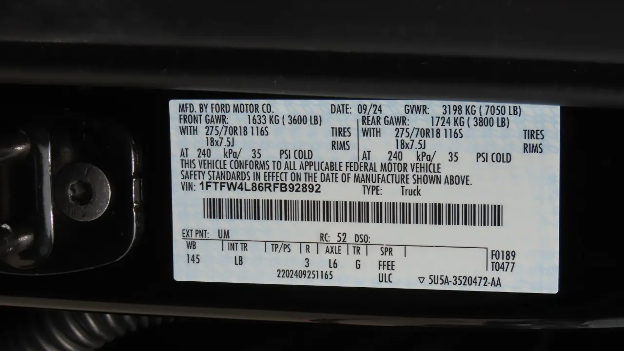 2024 Ford F-150 Tremor