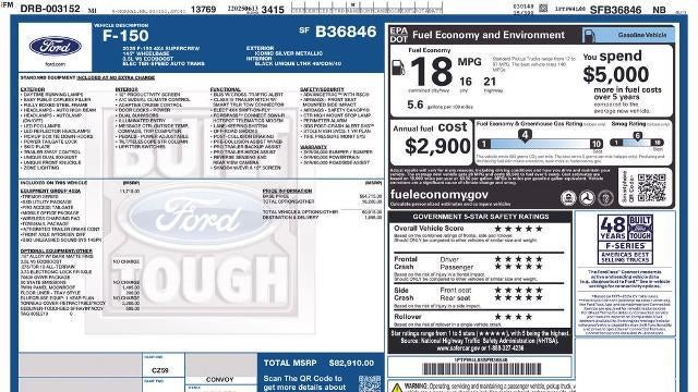 2025 Ford F-150 Tremor