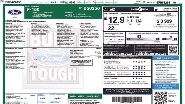 2025 Ford F-150 Tremor