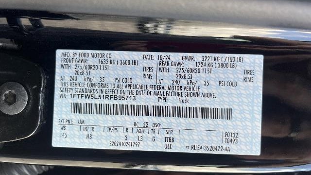 2024 Ford F-150 Lariat
