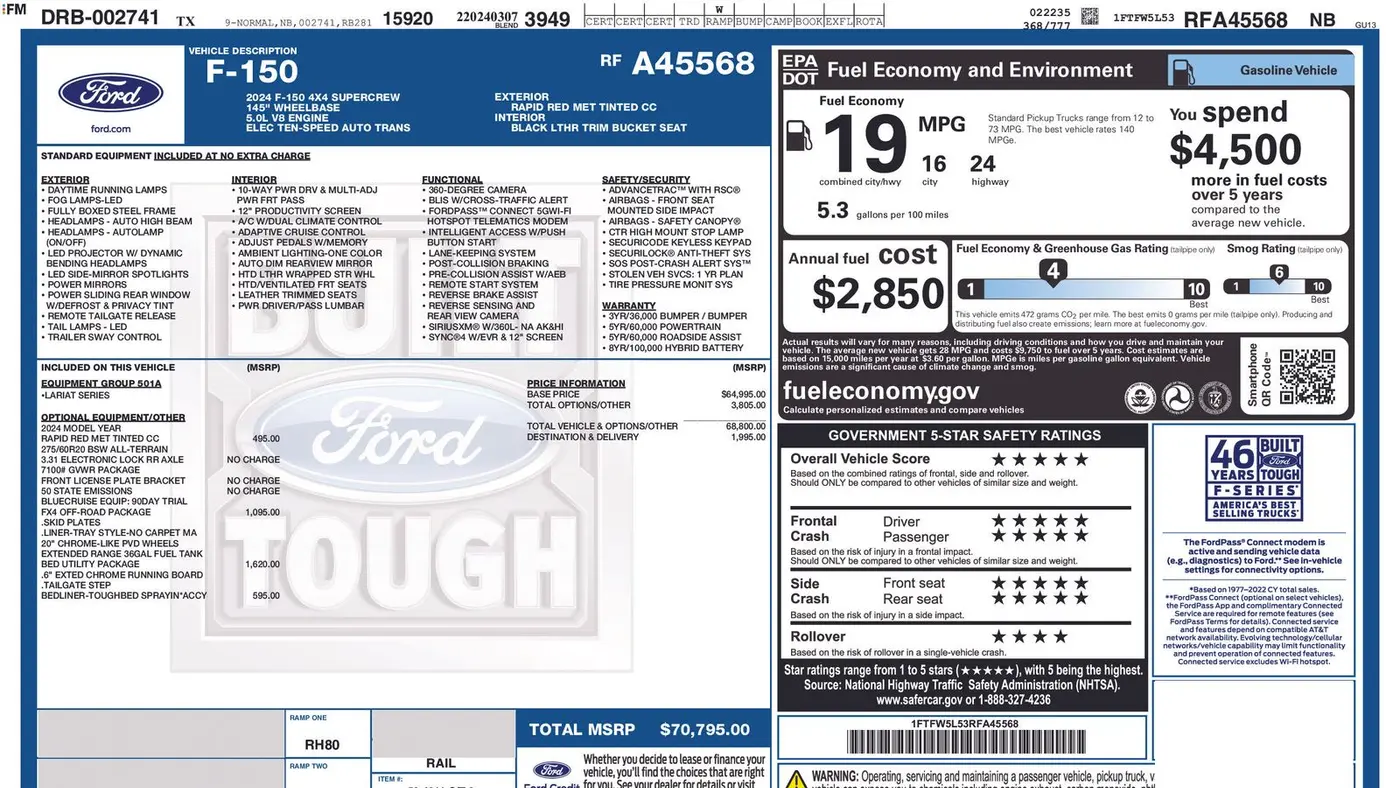 2024 Ford F-150 Lariat