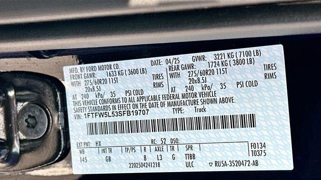 2025 Ford F-150 Lariat