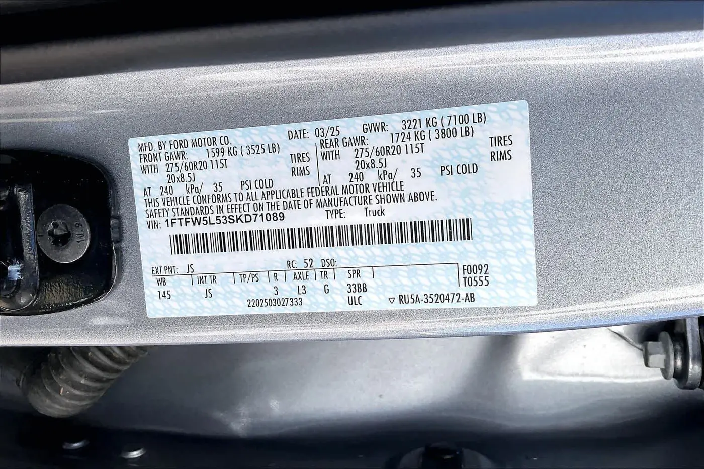 2025 Ford F-150