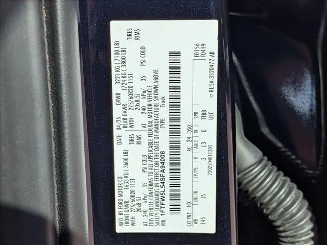 2025 Ford F-150 - $49,990