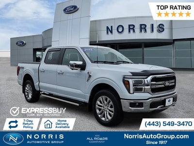 2025 Ford F-150 4X4 Lariat 4DR Supercrew 5.5 FT. SB