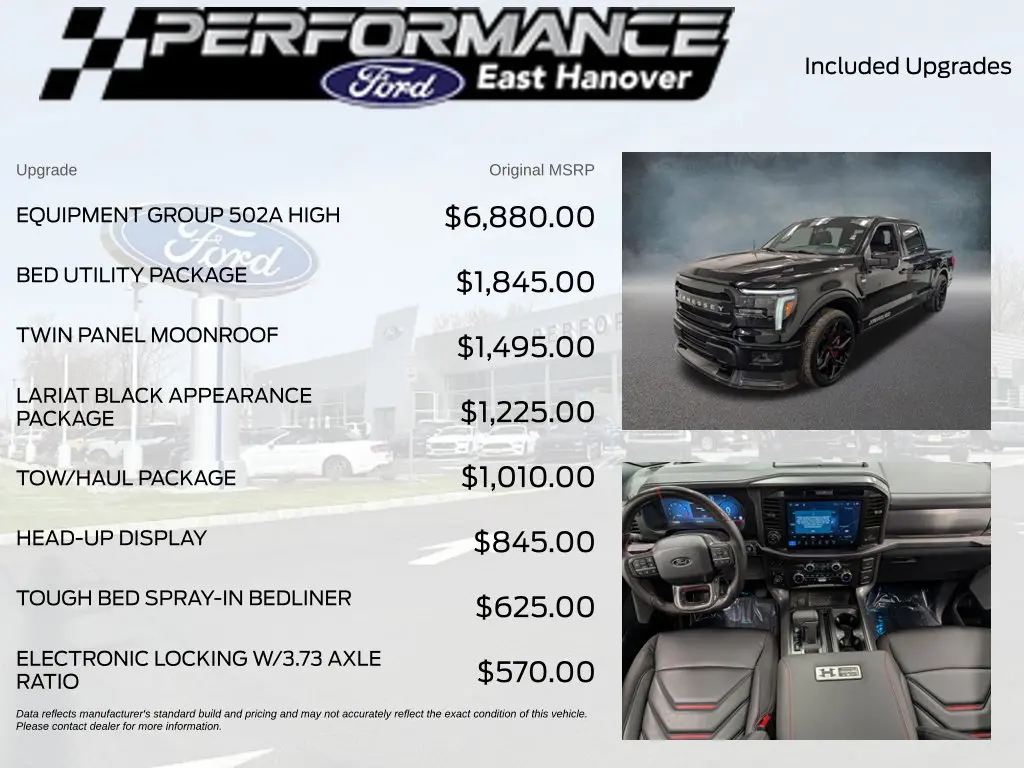 2026 Ford F-150 - $105,995
