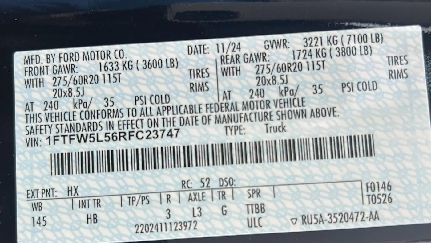 2024 Ford F-150 Lariat