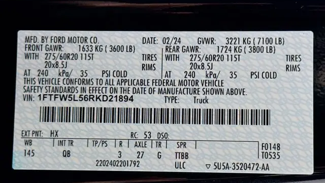 2024 Ford F-150 Lariat