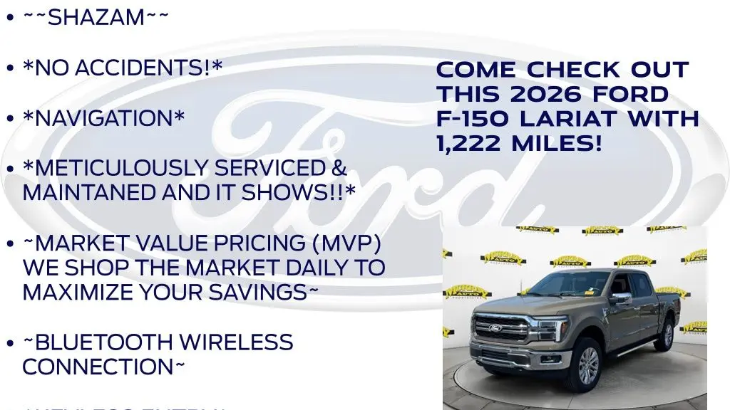 2026 Ford F-150 Lariat