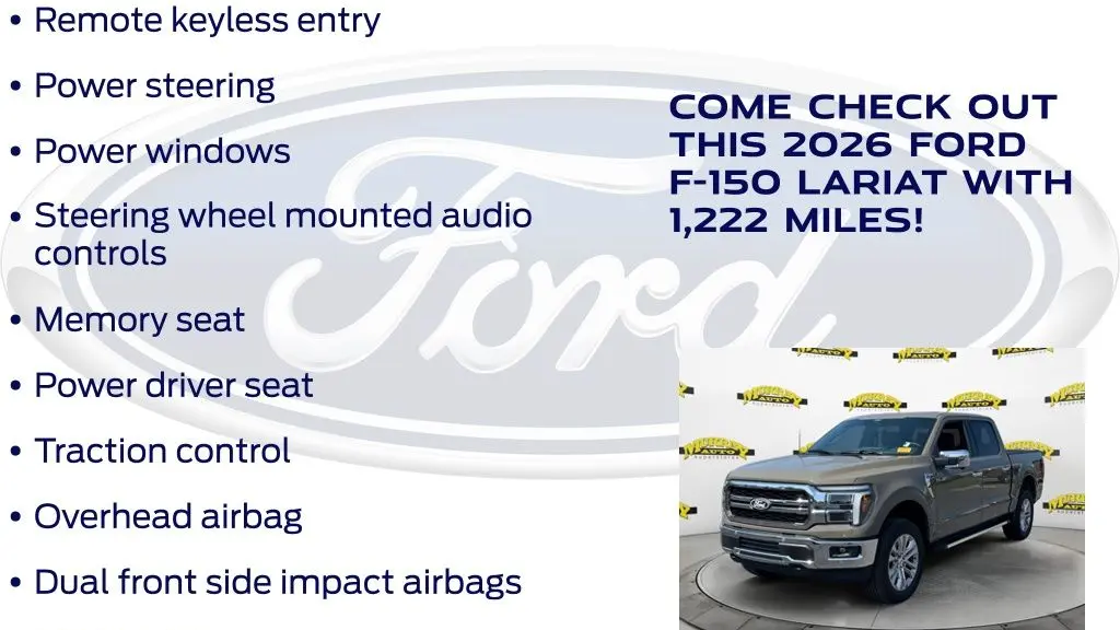 2026 Ford F-150 Lariat