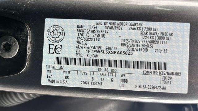 2025 Ford F-150 Lariat