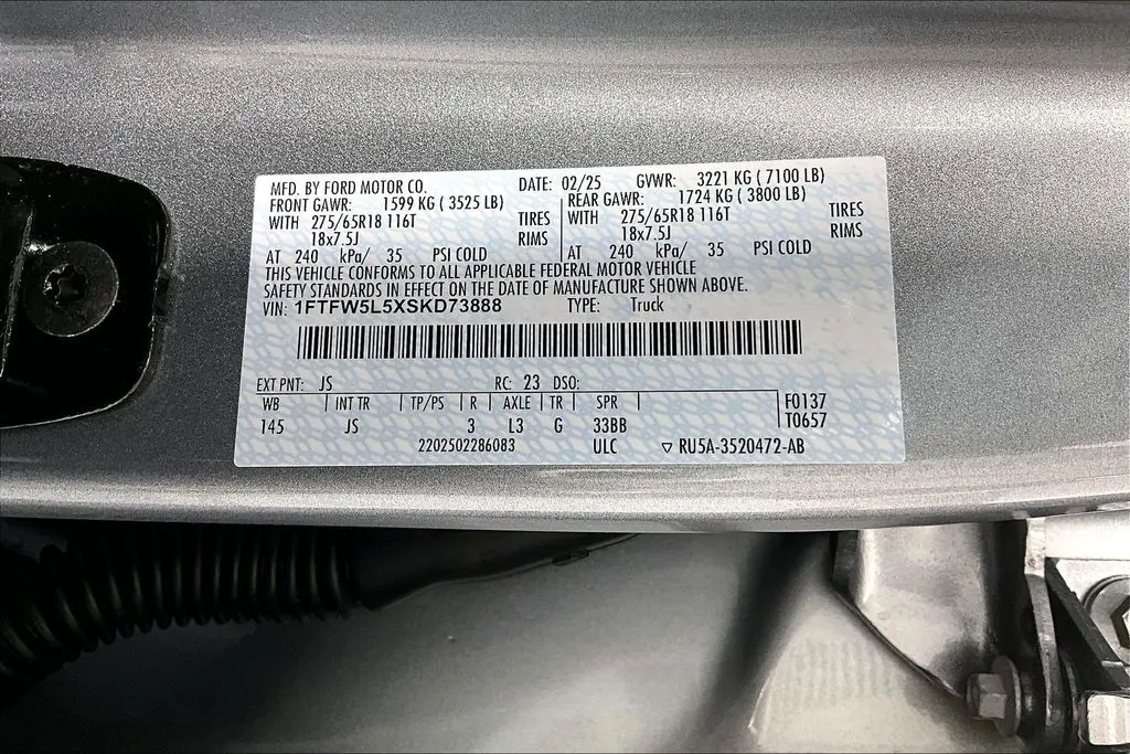 2025 Ford F-150 - $54,991