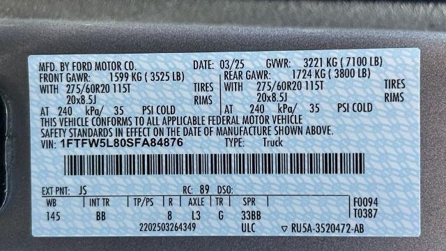 2025 Ford F-150 Lariat