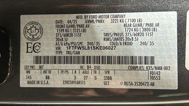 2025 Ford F-150 Lariat
