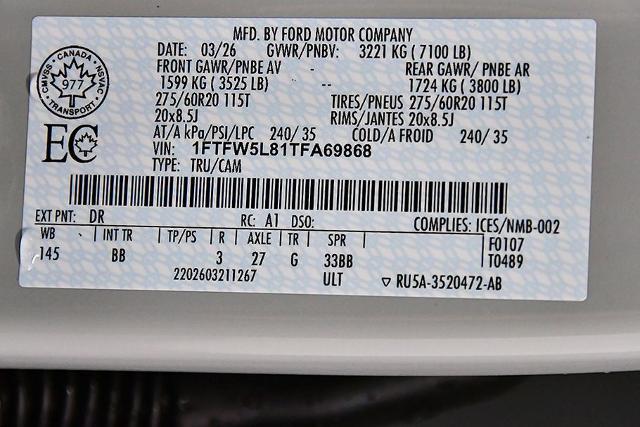 2026 Ford F-150 - $59,995