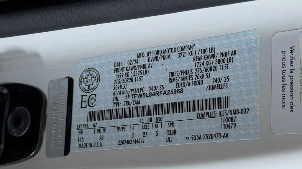 2024 Ford F-150 Lariat