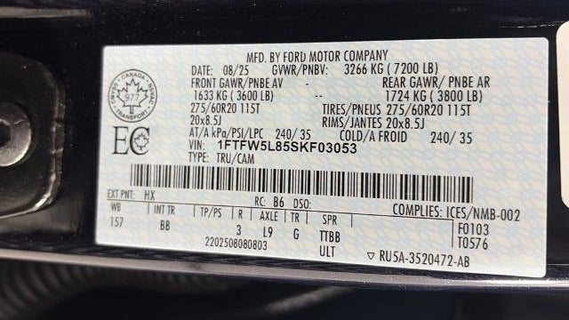 2025 Ford F-150 Lariat